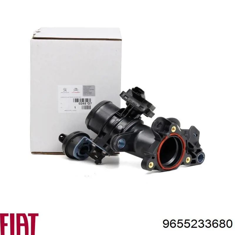 Przepustnica, komplet Fiat/Alfa/Lancia 9655233680 cena, od 210,21 USD
