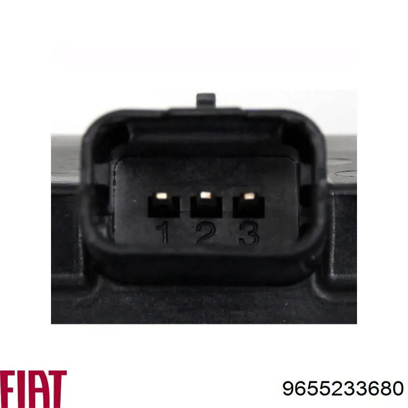 Przepustnica, komplet 9655233680 Fiat/Alfa/Lancia