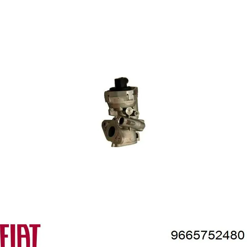 Zawór recyrkulacji spalin EGR 9665752480 Fiat/Alfa/Lancia