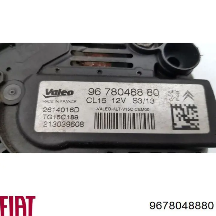 Do koszyka 9678048880 Fiat/Alfa/Lancia Alternator
