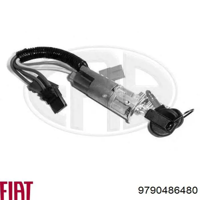 Zamek drzwi i zapłonu z kluczami, komplet Fiat/Alfa/Lancia 9790486480 cena, od 93,64 USD