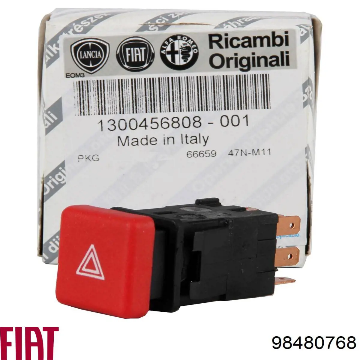 Do koszyka 98480768 Fiat/Alfa/Lancia Chłodnica oleju, pod filtrem