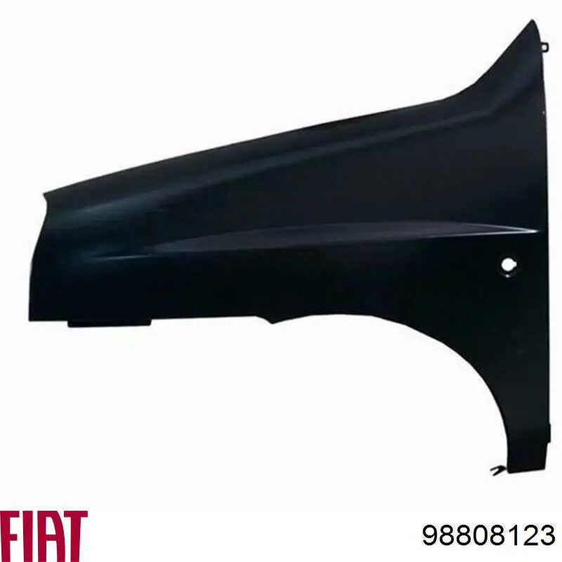 Do koszyka Błotnik przedni lewy Fiat Doblo I 223