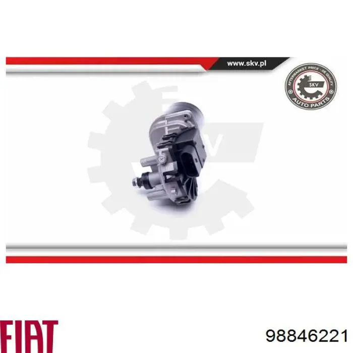 Do koszyka 98846221 Fiat/Alfa/Lancia Silniczek wycieraczki szyby przedniej