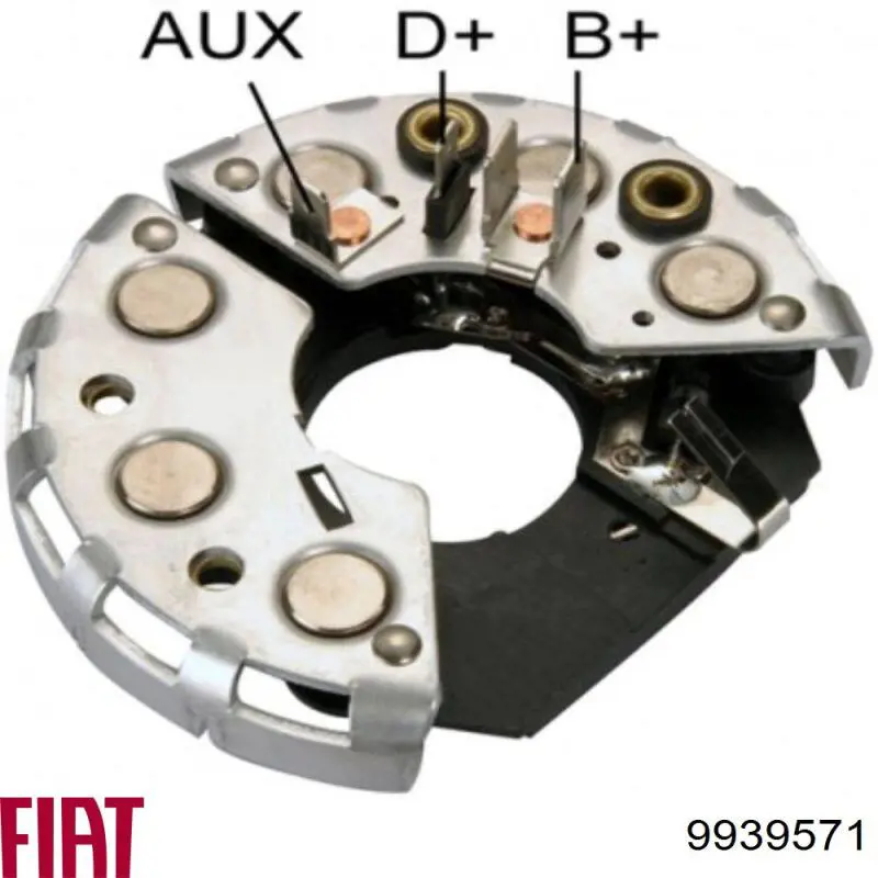 9939571 Fiat/Alfa/Lancia mostek prostowniczy alternatora = moster diodowy alternatora