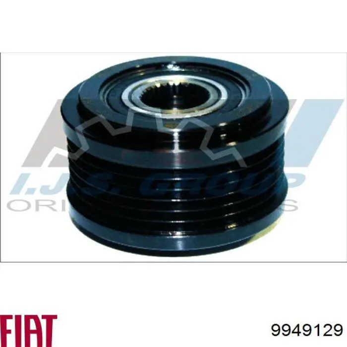 Koło pasowe alternatora 9949129 Fiat/Alfa/Lancia