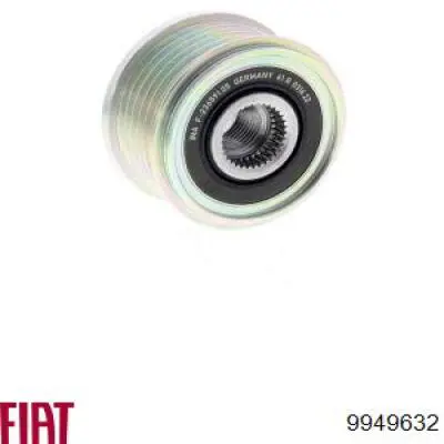 9949632 Fiat/Alfa/Lancia Koło pasowe alternatora