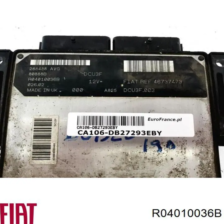 Sterownik silnika Fiat Doblo I awangarda (223) (2001 - 2010) cena, od 95,34 USD