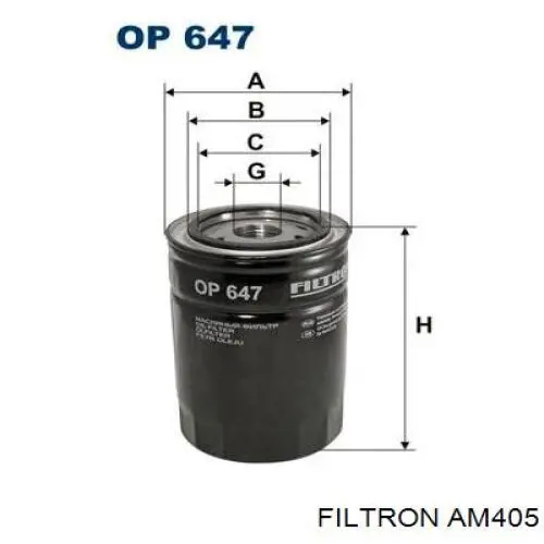 Do koszyka AM405 Filtron Filtr powietrza