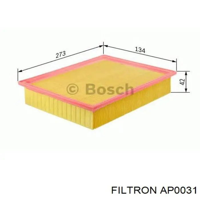 Do koszyka AP0031 Filtron Filtr powietrza