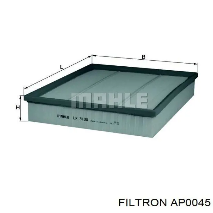 Filtr powietrza Filtron AP0045 cena, od 15,21 USD