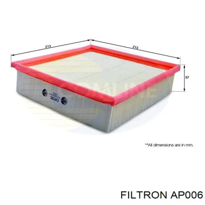 Do koszyka AP006 Filtron Filtr powietrza