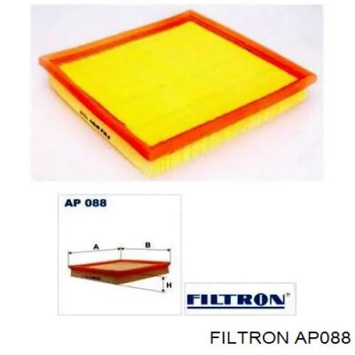 Do koszyka AP088 Filtron Filtr powietrza