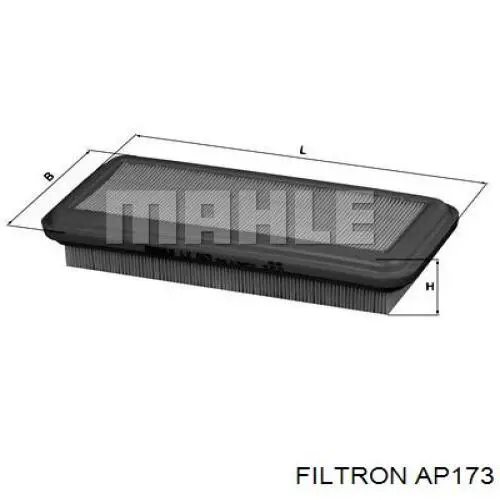 Do koszyka AP173 Filtron Filtr powietrza