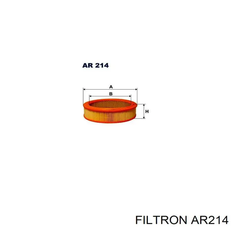 Filtr powietrza Filtron AR214 cena, od 5,37 USD