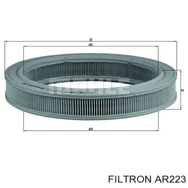 Filtr powietrza Filtron AR223 cena, od 10,20 USD