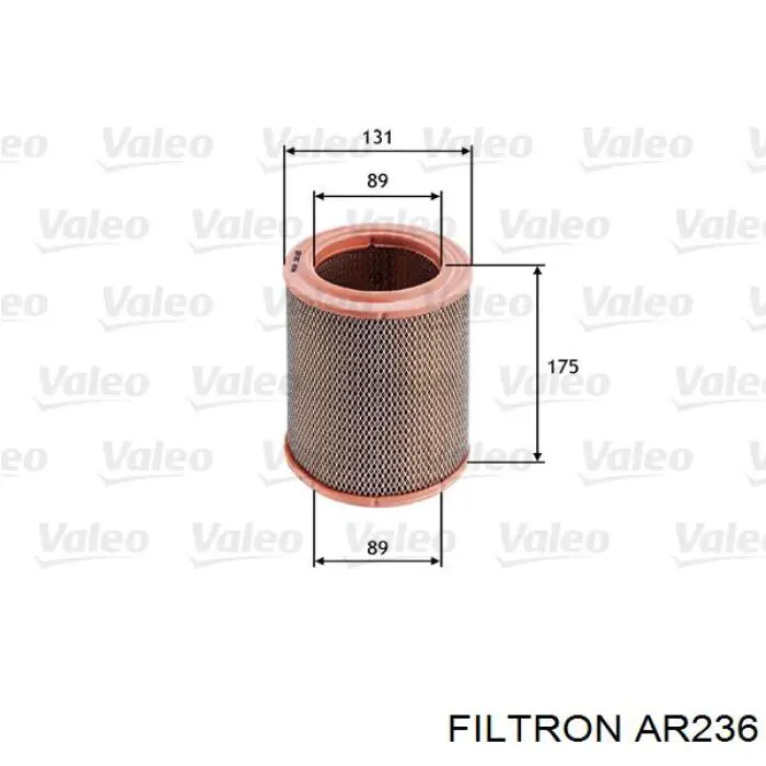 Do koszyka AR236 Filtron Filtr powietrza