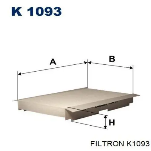 Filtr kabiny Filtron K1093 cena, od 8,62 USD