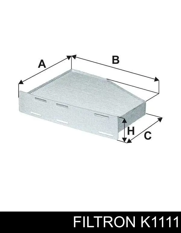 Do koszyka K1111 Filtron Filtr kabiny