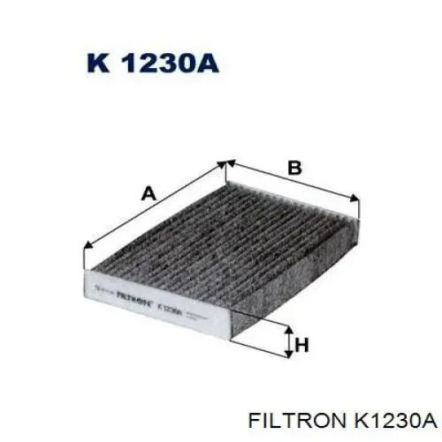 K1230A Filtron Filtr kabiny