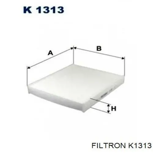 K1313 Filtron Filtr kabiny