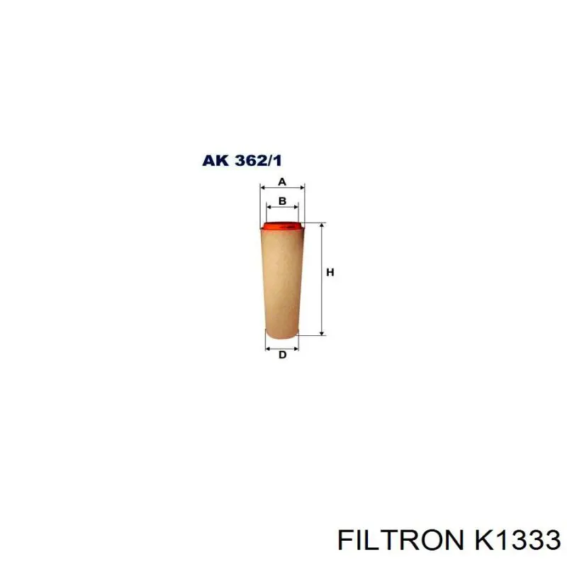 Do koszyka K1333 Filtron Filtr kabiny