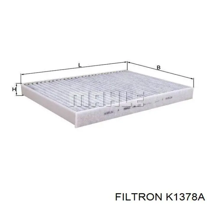 Filtr kabiny Filtron K1378A cena, od 15,01 USD