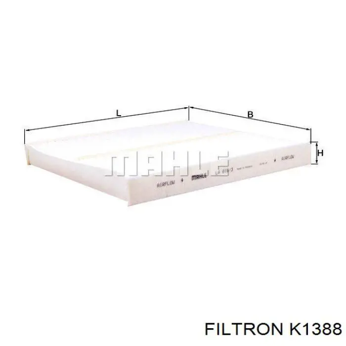 K1388 Filtron Filtr kabiny