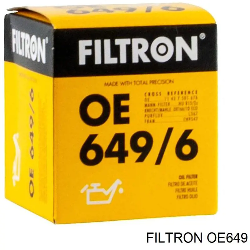 Do koszyka OE649 Filtron Filtr oleju