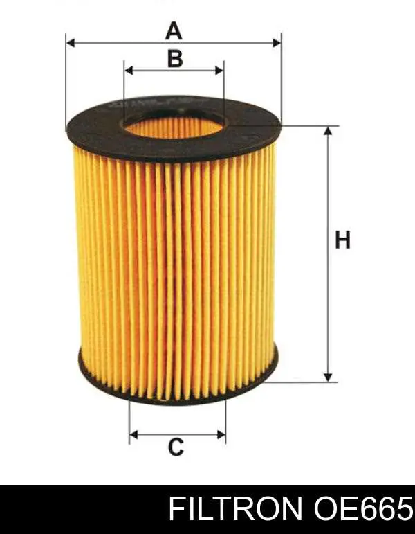 Filtr oleju Filtron OE665 cena, od 7,24 USD
