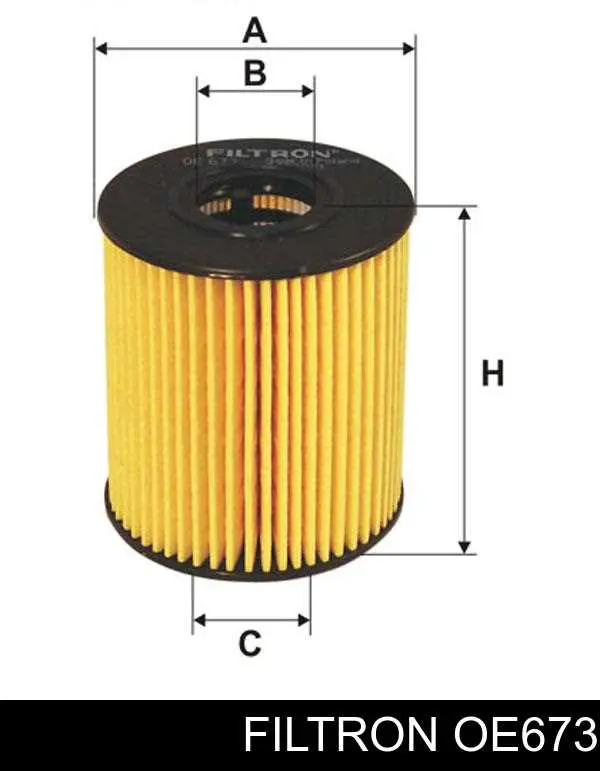 Filtr oleju Filtron OE673 cena, od 7,49 USD