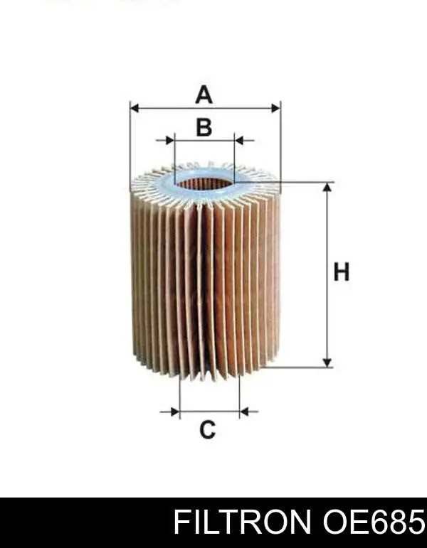 Filtr oleju Filtron OE685 cena, od 7,31 USD