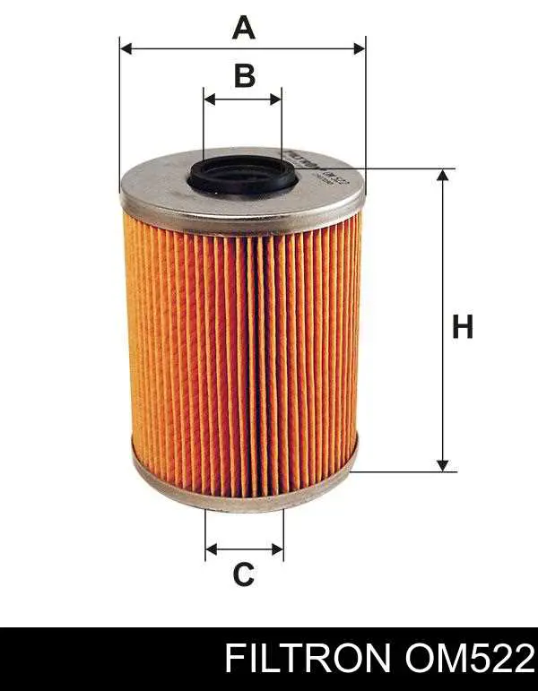 Do koszyka OM522 Filtron Filtr oleju