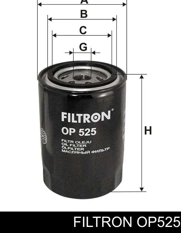 Do koszyka OP525 Filtron Filtr oleju