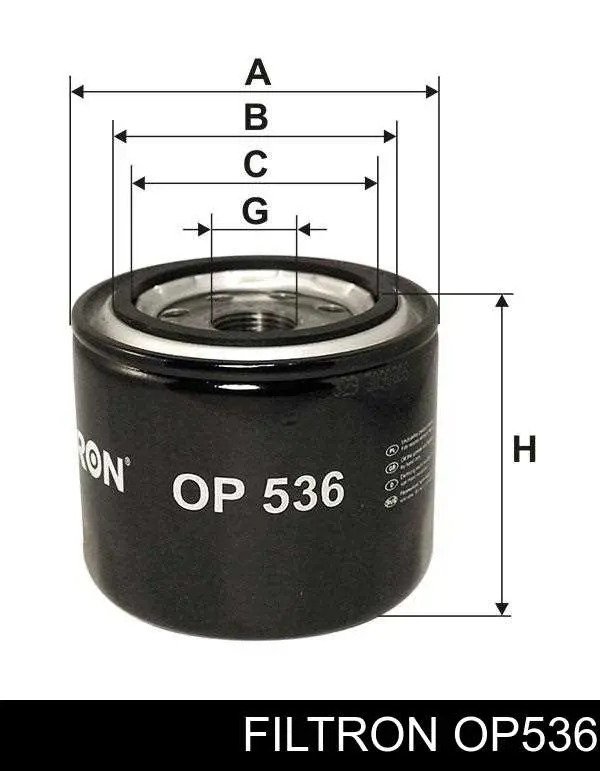 Do koszyka OP536 Filtron Filtr oleju