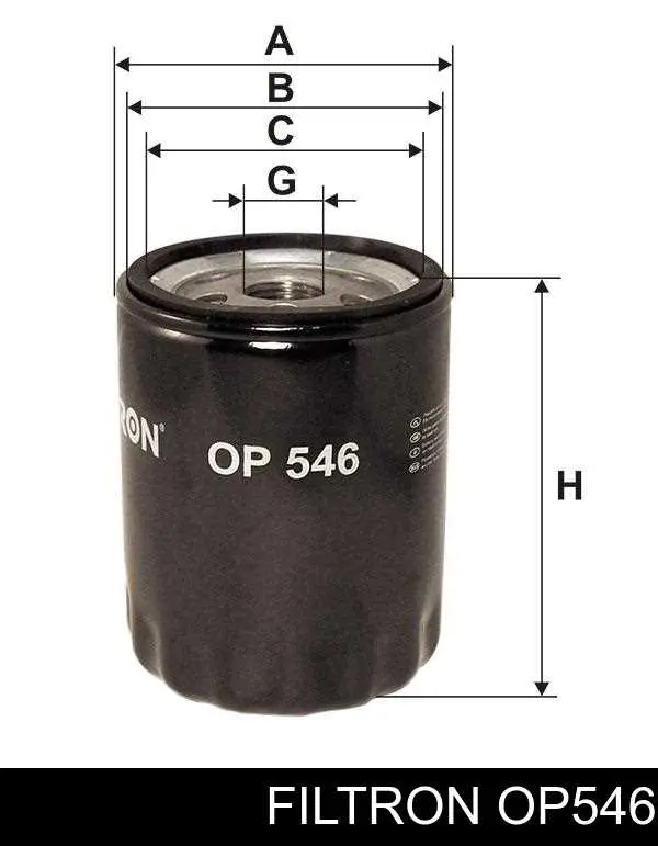 Do koszyka OP546 Filtron Filtr oleju