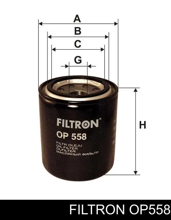 Do koszyka OP558 Filtron Filtr oleju