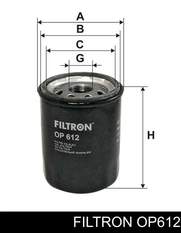 Do koszyka OP612 Filtron Filtr oleju
