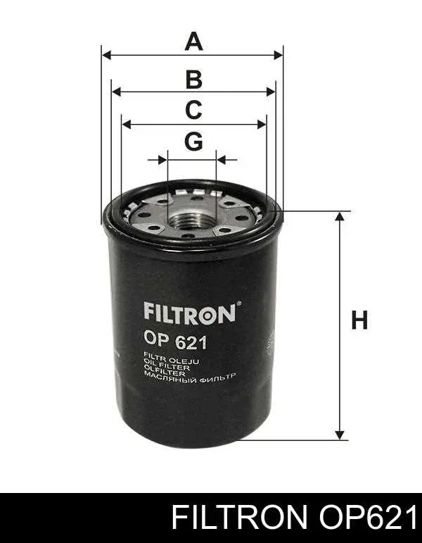 Do koszyka OP621 Filtron Filtr oleju