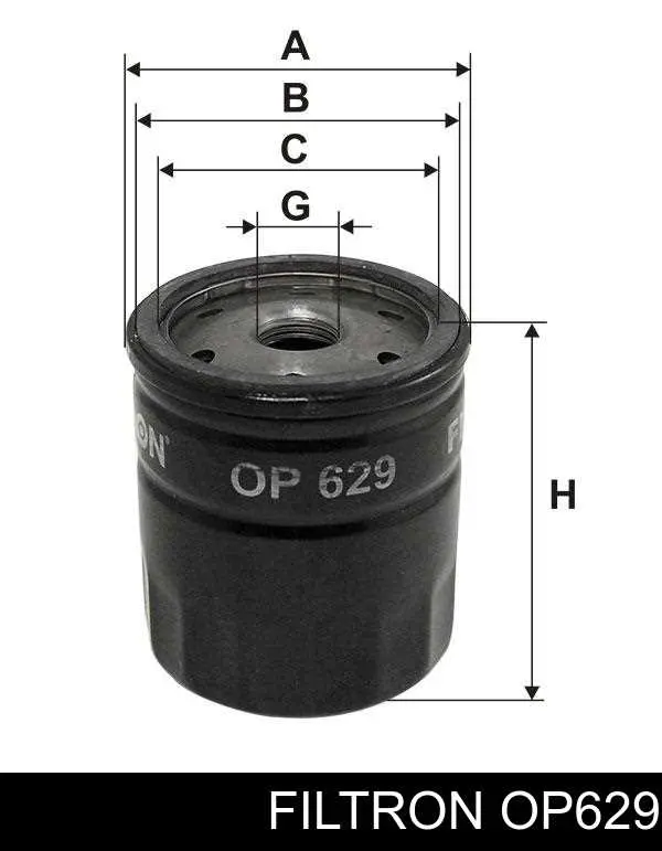Do koszyka OP629 Filtron Filtr oleju