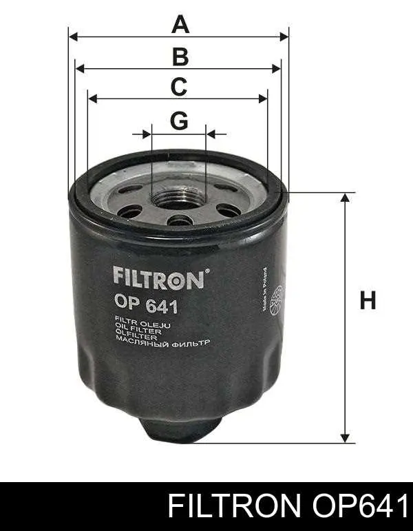 Do koszyka OP641 Filtron Filtr oleju