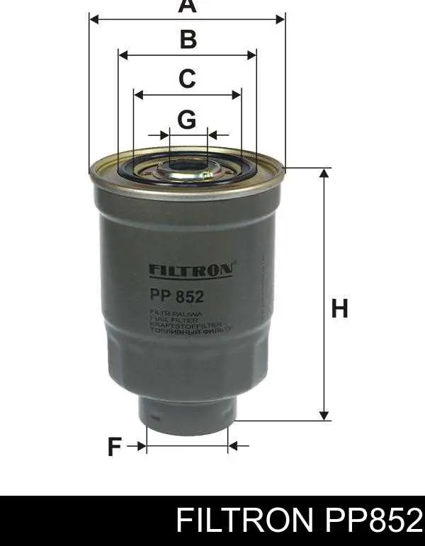 Do koszyka PP852 Filtron Filtr paliwa