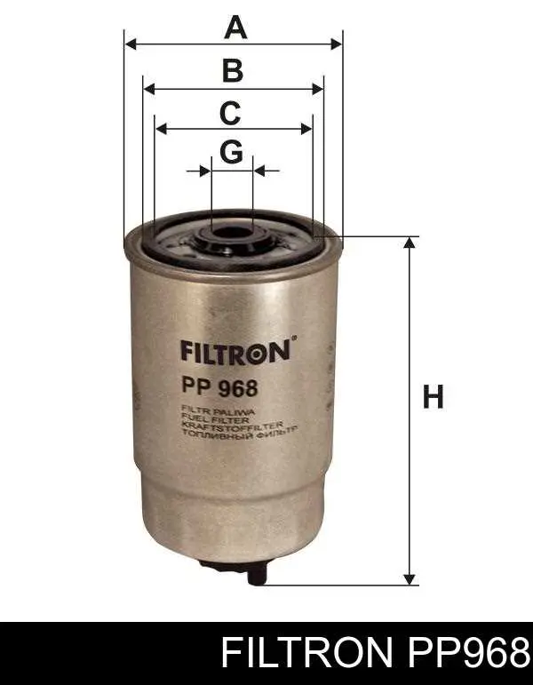 Do koszyka PP968 Filtron Filtr paliwa