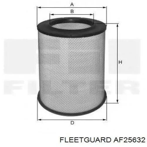 Do koszyka AF25632 Fleetguard Filtr powietrza