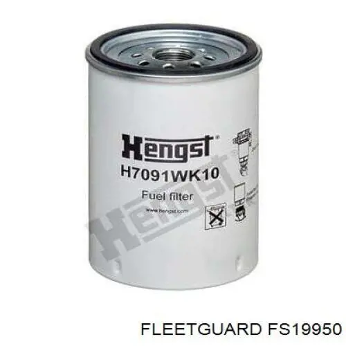 Filtr paliwa Fleetguard FS19950 cena, od 40,70 USD