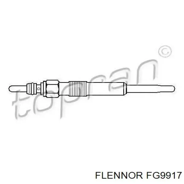 Do koszyka FG9917 Flennor Świeca żarowa