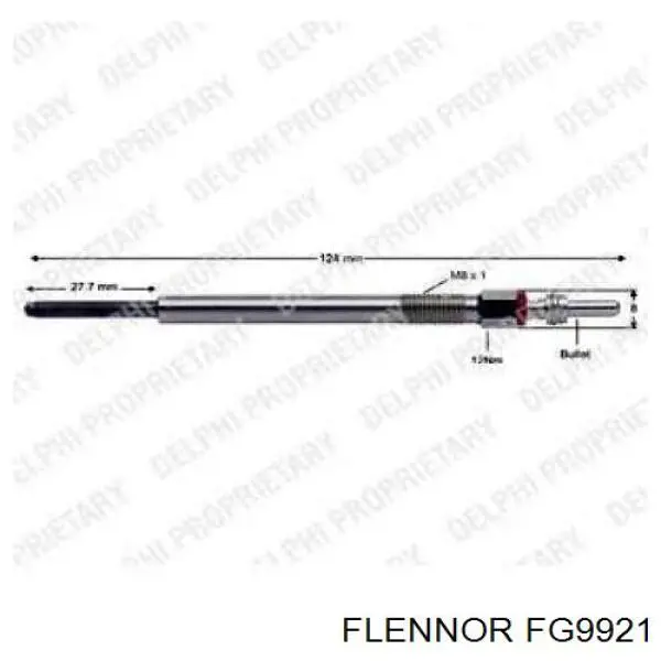 Świeca żarowa Flennor FG9921