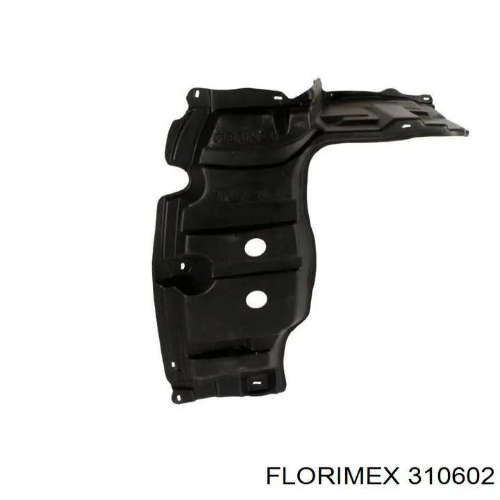 Osłona silnika, miski (przedziału silnika) 310602 Florimex