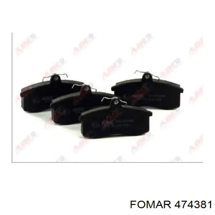 Klocki hamulcowe przednie tarczowe 21103501080 Rider