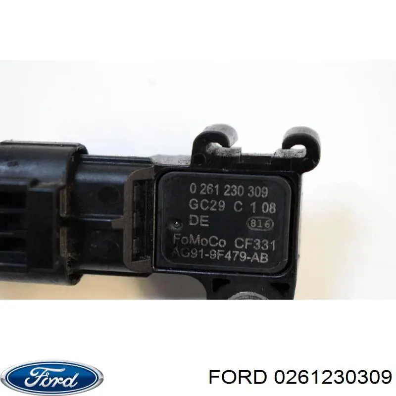 Czujnik ciśnienia w kolektorze ssącym, MAP Ford 0261230309